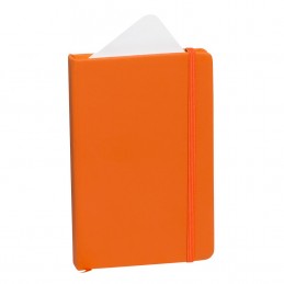 Carnetel A6 foi veline coperti PU Kine. Notepad (MAKITO 3393 )  - ORANGE