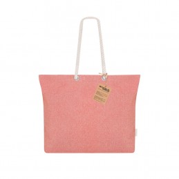 Sacosa bumbac 220 gmp mare cu burduf pliu Coulan. Bag (MAKITO 21491 )  Rosu