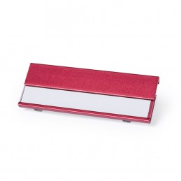 Ecuson metalic cu ac - aluminiu vopsit- Bindel - Namuu (MAKITO 3726 ) - Rosu - RED