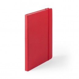 Carnetel A5 100 file veline coperti PU Nopuk Cilux  (MAKITO 4060 ) - Rosu - RED
