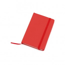 Carnetel A6 foi liniate coperti PU Kinelin. Notepad (MAKITO 5299 ) Rosu - RED