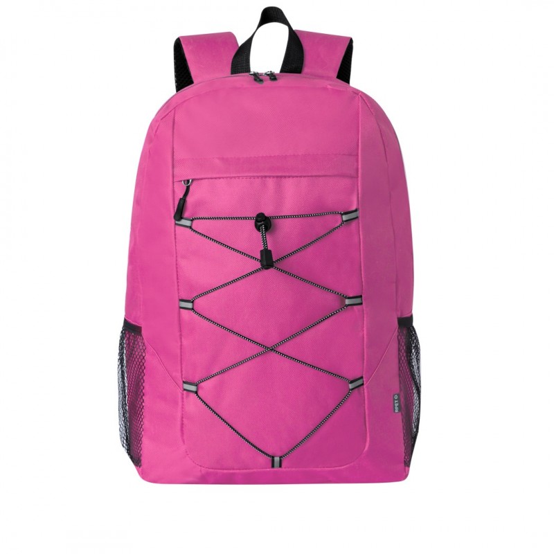 Rucsac poliester 600D RPET cu plase laterale Manet (MAKITO 20891 ) - Harriot- Roz- FUCHSIA Rucsac poliester 600D RPET cu plase laterale Manet (MAKITO 20891 ) - Harriot- Roz- FUCHSIA