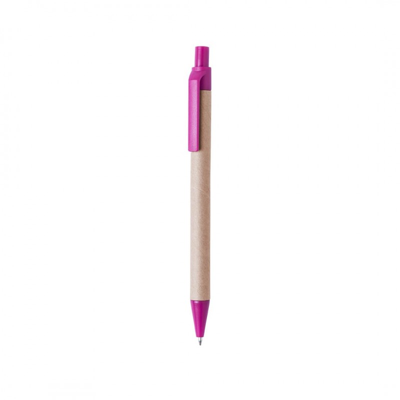 Pix din carton cu clip colorat Tori (MAKITO 3564 ) Roz - FUCHSIA Pix din carton cu clip colorat Tori (MAKITO 3564 ) Roz - FUCHSIA
