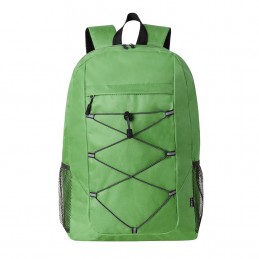 Rucsac poliester 600D RPET cu plase laterale Manet (MAKITO 20891 ) - Harriot- VerdeGREEN