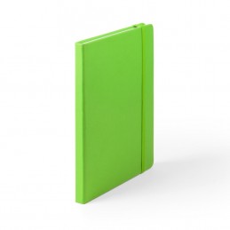 Carnetel A5 100 file veline coperti PU Nopuk Cilux  (MAKITO 4060 ) - Verde LIGHT GREEN