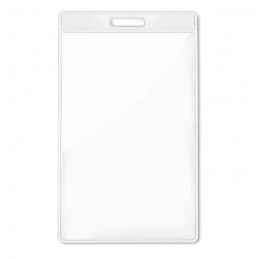 Ecuson vertical transparent 7,5cmx12,5cm BADGO -  MO8600-22, Transparent