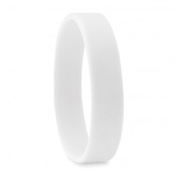 Bratara din silicon 1 cm diametru 6 cm EVENT MO8913 Alb - White