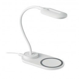 Lampa de birou și incarcator wireless SATURN,   MO6349-06, White