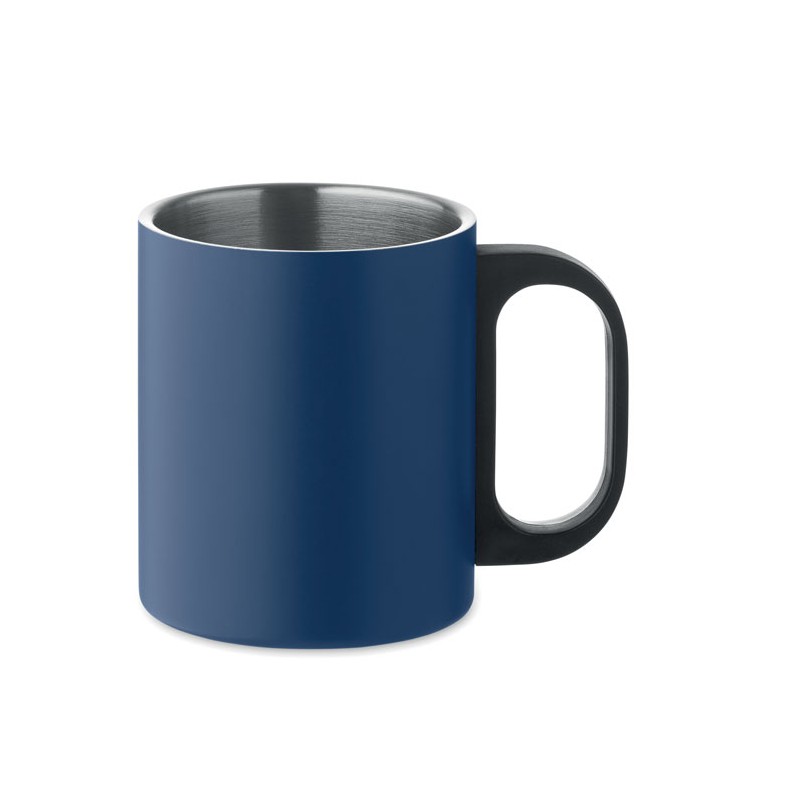 Cana cu perete dublu 300 ml TANISS MO6600 Albastru - Dark Navy Blue Cana cu perete dublu 300 ml TANISS MO6600 Albastru - Dark Navy Blue