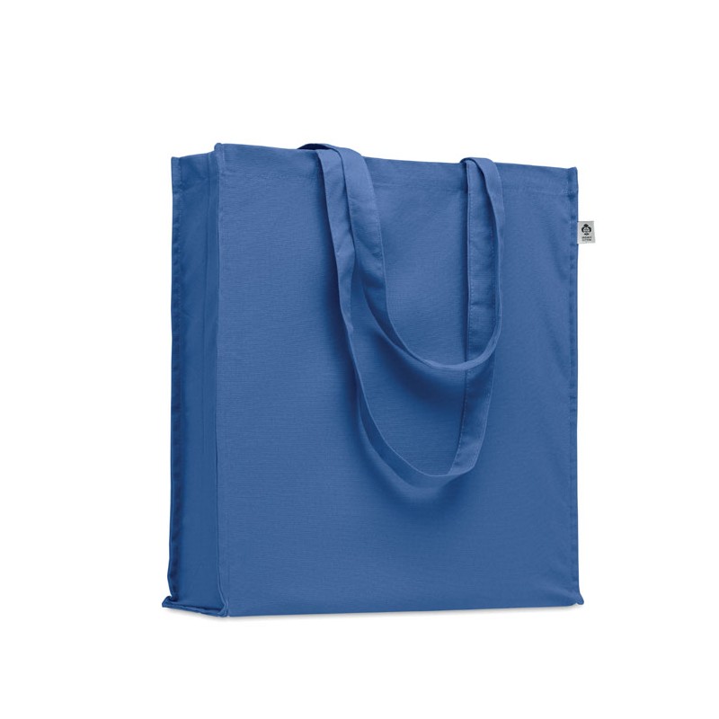 Sacosa bumbac organic 220g cu burduf BENTE COLOUR MO2197 Albastru - Royal Blue Sacosa bumbac organic 220g cu burduf BENTE COLOUR MO2197 Albastru - Royal Blue