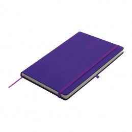 Carnetel A5 160 pagini veline coperti PU - Kiel  - 312112, Violet- mov