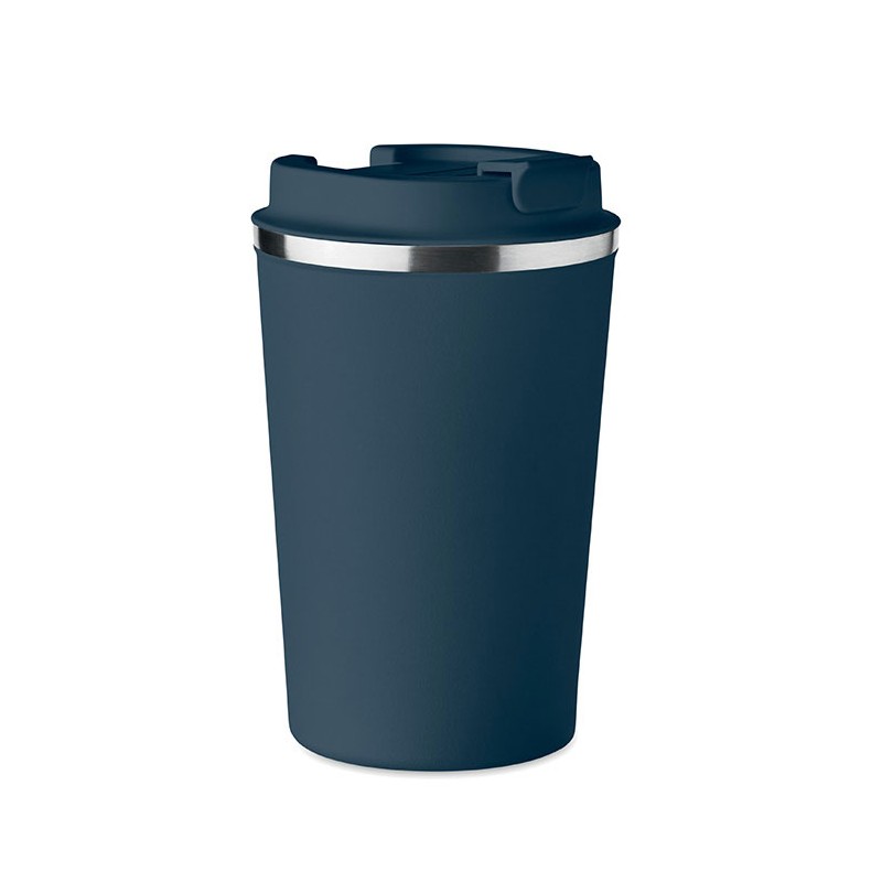 Cana termoizolanta 350 ml cu perete dublu BRACE MO6276 - Albastru Cana termoizolanta 350 ml cu perete dublu BRACE MO6276 - Albastru