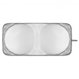 Parasolar auto pliabil în husa OMBRA POUCH -  MO8941-16 Argintiu Dull silver
