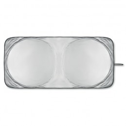 Parasolar auto pliabil în husa OMBRA POUCH -  MO8941-16 Argintiu Dull silver
