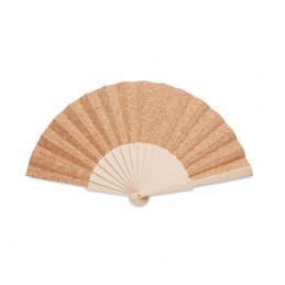 Evantai din lemn și plută FANNY CORK.     MO6232-13, beige