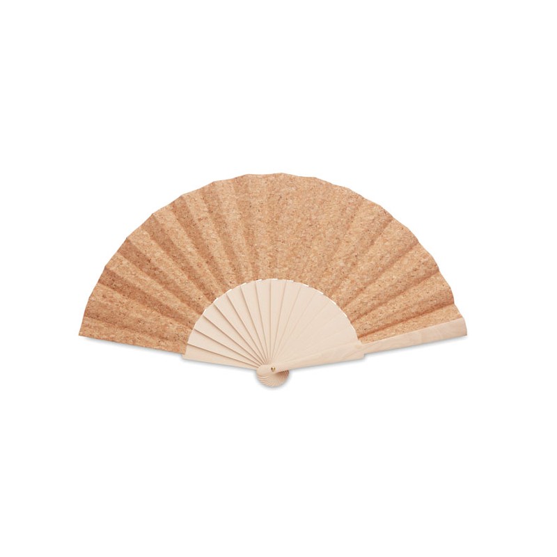 Evantai din lemn și plută FANNY CORK. MO6232-13, beige Evantai din lemn și plută FANNY CORK. MO6232-13, beige