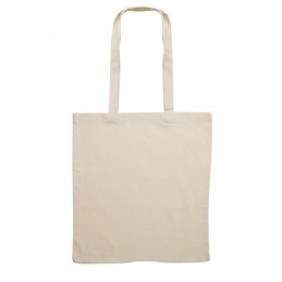 Sacosa bumbac 140 gmp cu manere lungi  COTTONEL +   MO9267-13 Natur - Beige