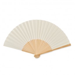 Evantai cu maner bambus  FANNY PAPER MO6828  Natur Beige