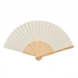Evantai cu maner bambus  FANNY PAPER MO6828  Natur Beige