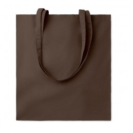 Sacosa bumbac 140 gmp COTTONEL COLOUR + MO9268 - Maro foarte inchis