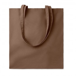 Sacosa bumbac 140 gmp COTTONEL COLOUR + MO9268 - Maro inchis