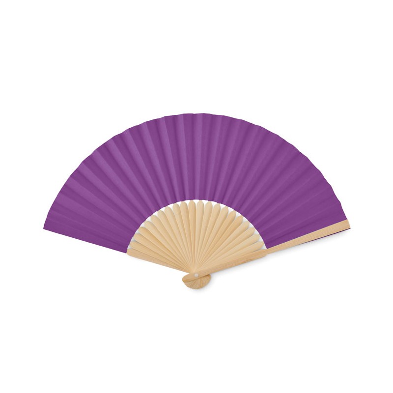 Evantai cu maner bambus FANNY PAPER MO6828 Mov Violet Evantai cu maner bambus FANNY PAPER MO6828 Mov Violet