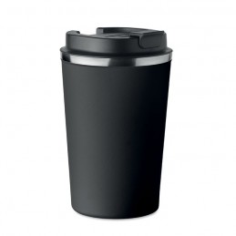 Cana termoizolanta 350 ml cu perete dublu BRACE MO6276 Negru - Black
