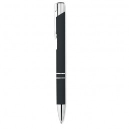 Pix metalic siliconat cu 2 inele AOSTA MO8857-03, Negru