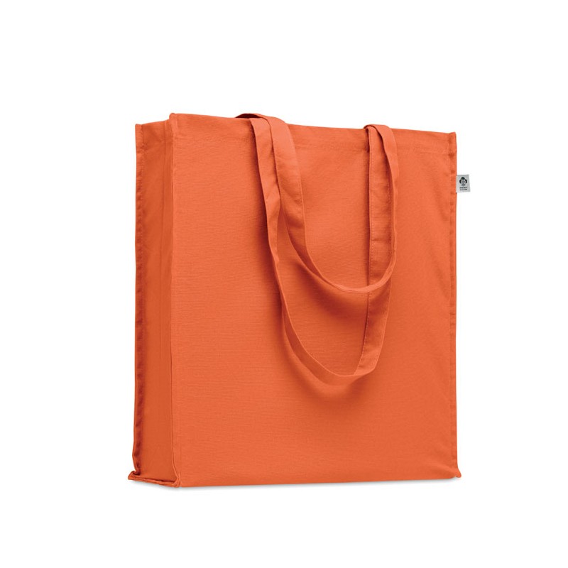 Sacosa bumbac organic 220g cu burduf BENTE COLOUR MO2197 - Orange Sacosa bumbac organic 220g cu burduf BENTE COLOUR MO2197 - Orange