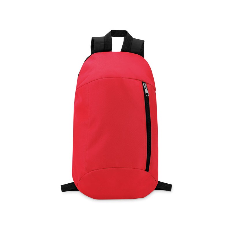Rucsac cu buzunar frontal. TIRANA MO9577-05, Rosu Rucsac cu buzunar frontal. TIRANA MO9577-05, Rosu
