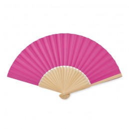 Evantai cu maner bambus  FANNY PAPER MO6828 Roz - Fuchsia
