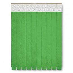 Bratara pentru evenimente - Set 10 buc Tyvek®  MO8942 Verde - Green