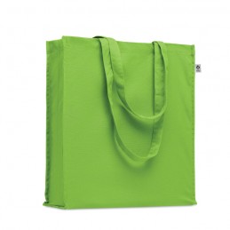 Sacosa bumbac organic 220g cu burduf BENTE COLOUR MO2197 Verde- Lime