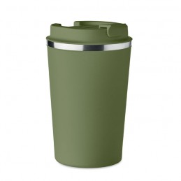 Cana termoizolanta 350 ml cu perete dublu BRACE MO6276 Verde - Dark green