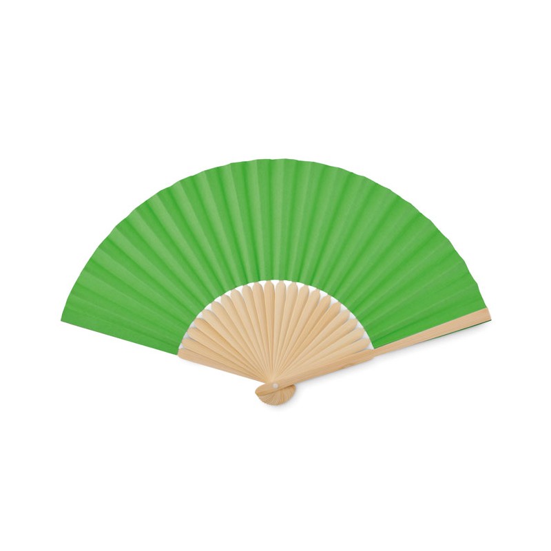 Evantai cu maner bambus FANNY PAPER MO6828 Verde Lime Evantai cu maner bambus FANNY PAPER MO6828 Verde Lime
