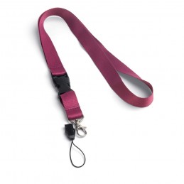 Lanyard cu separator ANQUETIL. 94401.32, Violet Mov