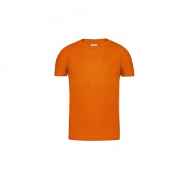 Tricou 150 gmp bumbac copii  Kids White T-Shirt "keya". YC150. ORANGE