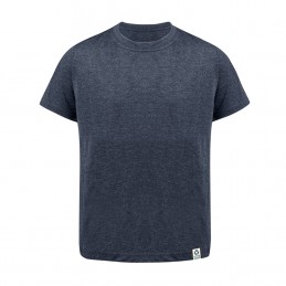 Tricou 150 gmp bumbac reciclat si RPET copii Kids T-Shirt. Bandul. NAVY BLUE