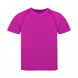 Tricou 135 gmp tehnic copii Kids T-Shirt. Tecnic Sappor. FUCHSIA