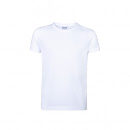Tricou 140 gmp poliester copii Kids T-Shirt. Krusly. WHITE