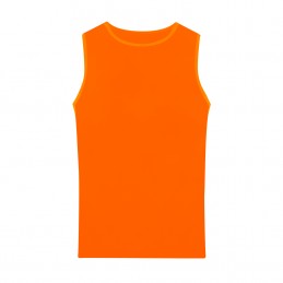 Maio Tricou fara maneci Adult T-Shirt. Jackson. FLUORO ORANGE