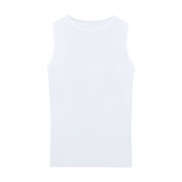 Maio Tricou fara maneci Adult T-Shirt. Jackson. WHITE