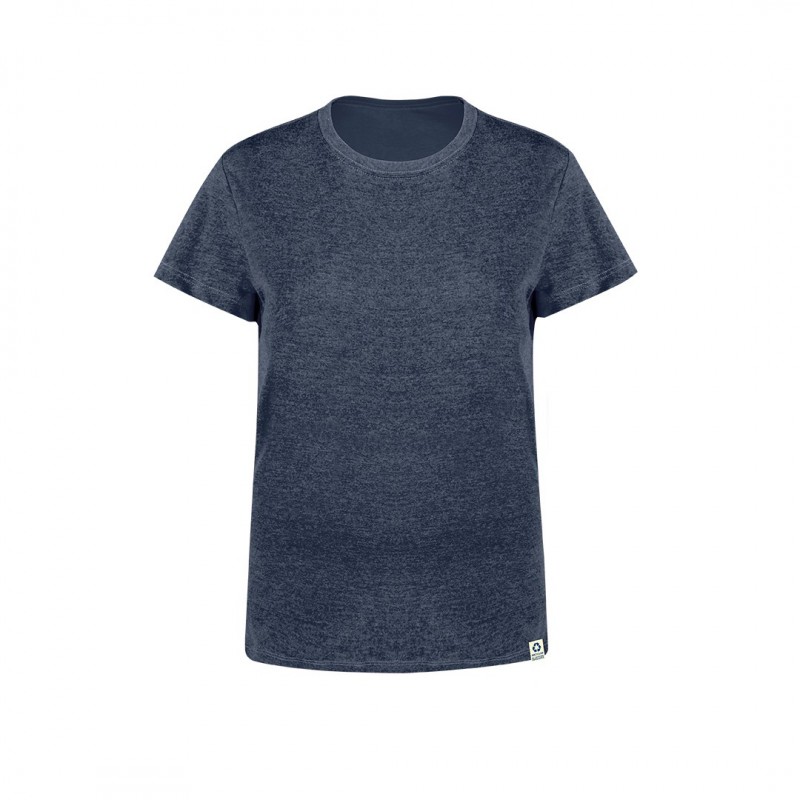 Tricou 150 gmp bumbac reciclat si RPET dama Women T-Shirt. Bandul. NAVY BLUE Tricou 150 gmp bumbac reciclat si RPET dama Women T-Shirt. Bandul. NAVY BLUE