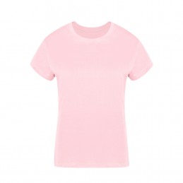 Tricou 160 gmp bumbac dama Women Colour T-Shirt. Seiyo. PINK