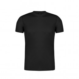 Tricou polo 135 gmp tehnic RPET Adult T-Shirt. Tecnic Markus. BLACK