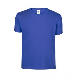 Tricou bumbac 150 gmp copii Kids Colour T-Shirt. Iconic. BLUE