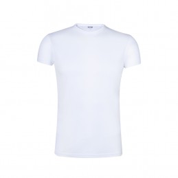 Tricou 140 gmp poliester Adult T-Shirt. Krusly. WHITE