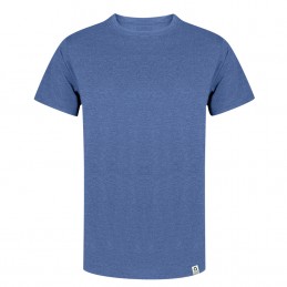 Tricou 150 gmp bumbac reciclat si RPET . Bandul. BLUE
