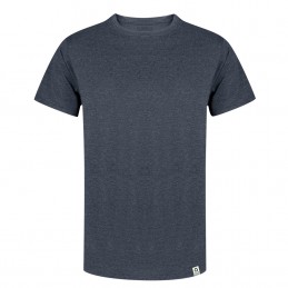 Tricou 150 gmp bumbac reciclat si RPET . Bandul. NAVY BLUE