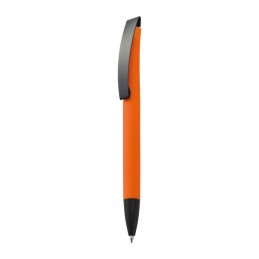 Pix siliconat cu clips metalic negru- BRESCIA 0099 Orange